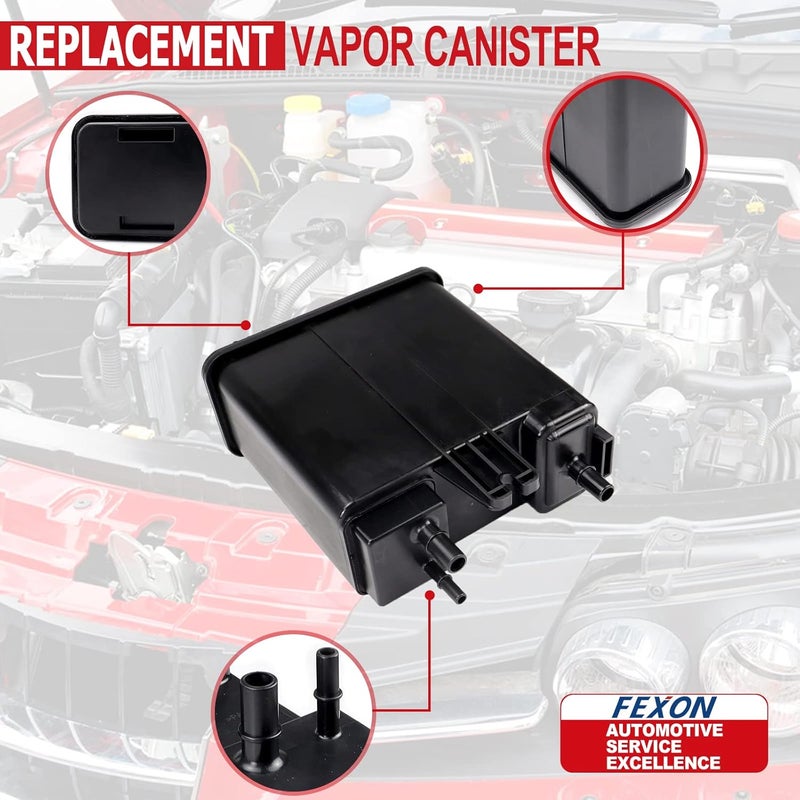 FEXON Vapor Canister Replaces 22963841 911-199 12573649 Compatible with 2004-2016 GMC Replacement for Hummer Cadillac Chevy Vehicles Suburban 1500 Yukon XL H2 Escalade Avalanche - Image 4